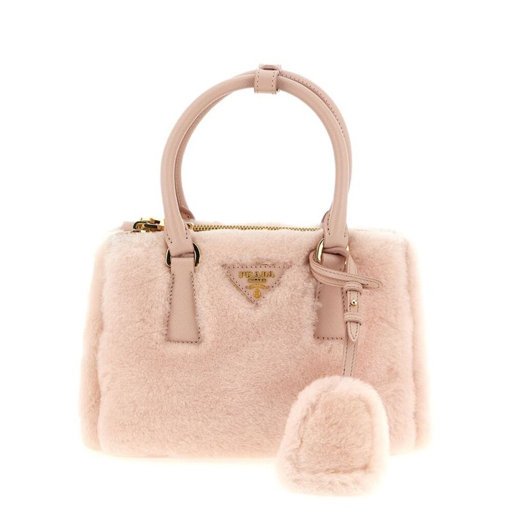 Prada Multicolor Lamb Leather Women's Handbag